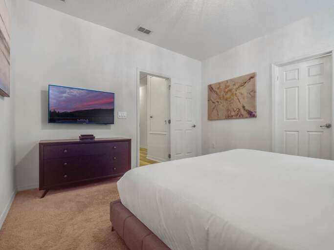 Bedroom with King bed