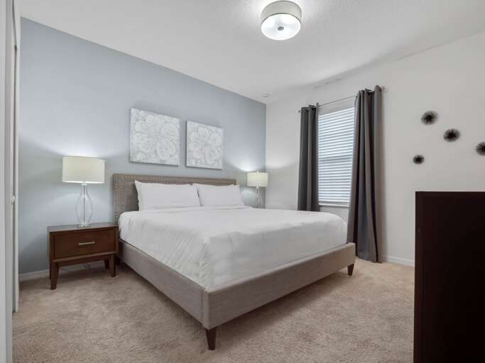 Bedroom with King bed