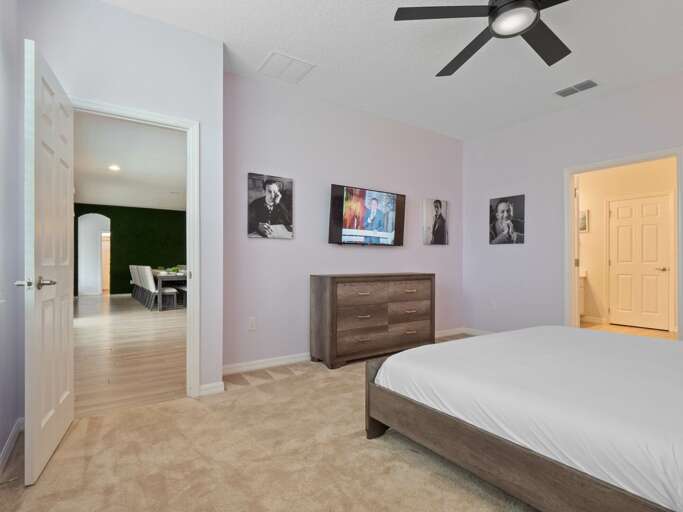 Bedroom with King bed