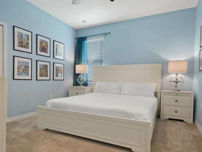 Bedroom with King bed