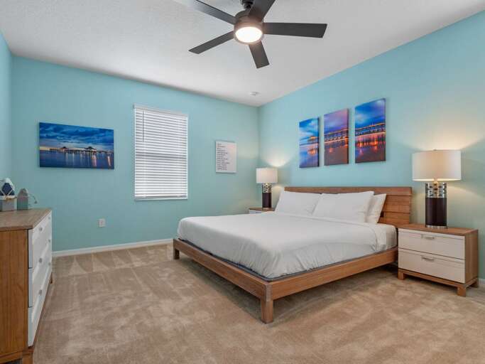 Bedroom with King bed