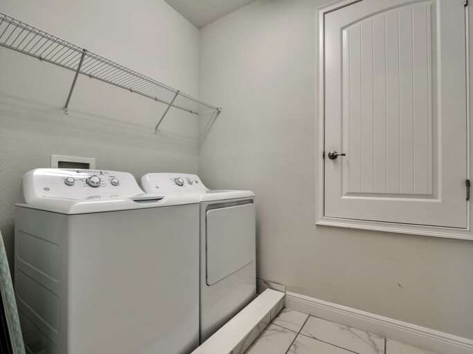 Laundry area