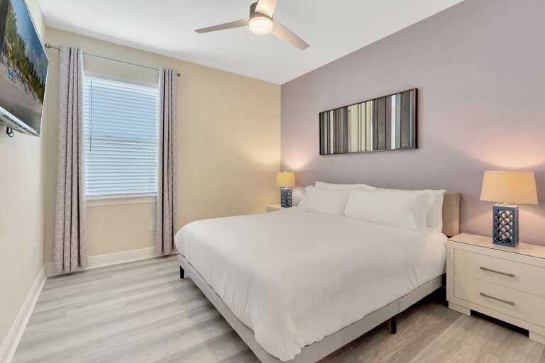 Bedroom with King bed Bedroom with King bed