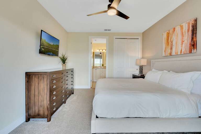 Bedroom with King bed Bedroom with King bed