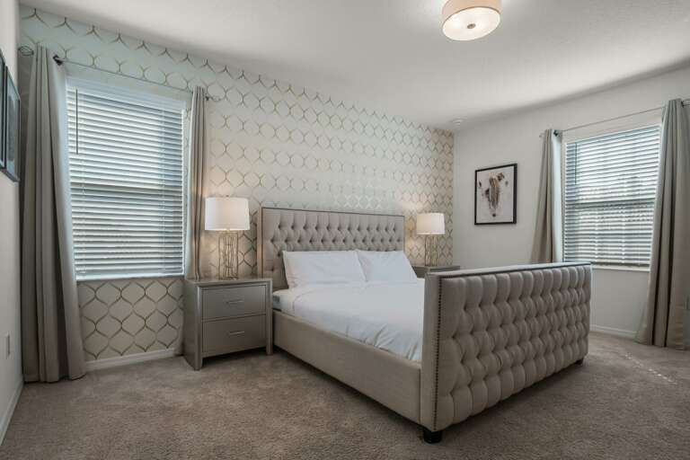 Bedroom with King bed Bedroom with King bed