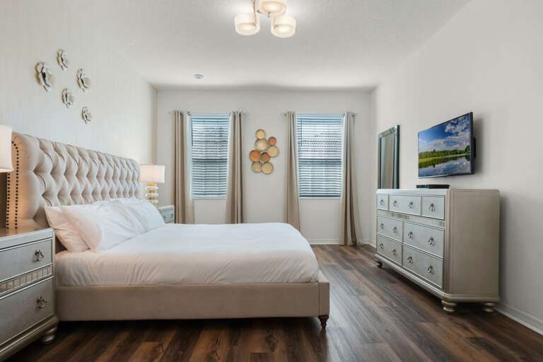 Bedroom with King bed Bedroom with King bed