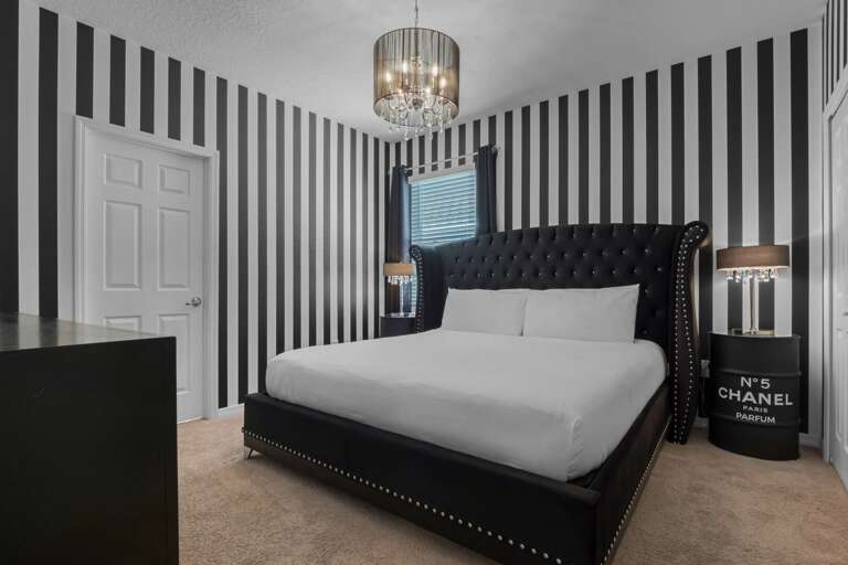 Bedroom with King bed Bedroom with King bed