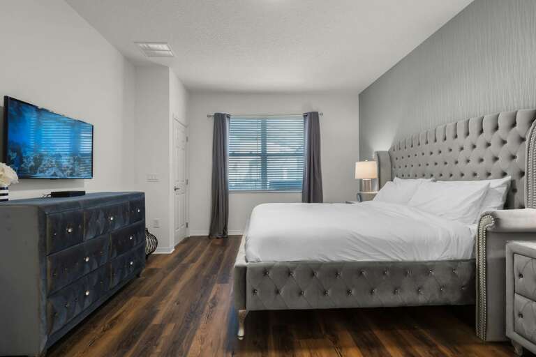 Bedroom with King bed Bedroom with King bed