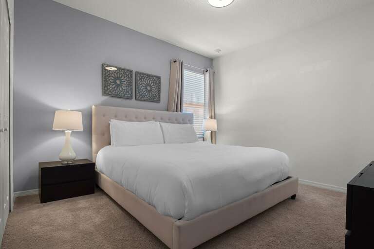Bedroom with King bed Bedroom with King bed