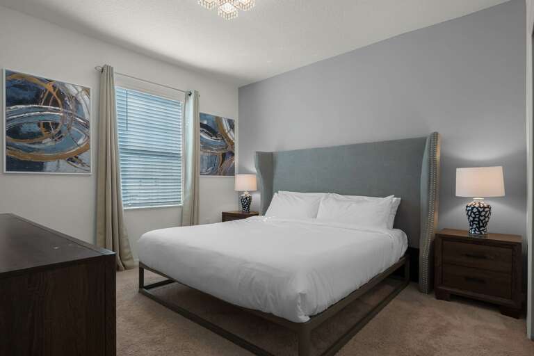 Bedroom with King bed Bedroom with King bed