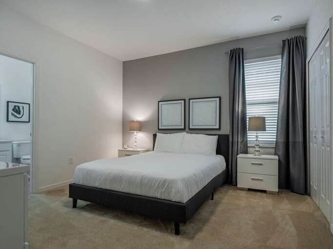 Bedroom with King bed