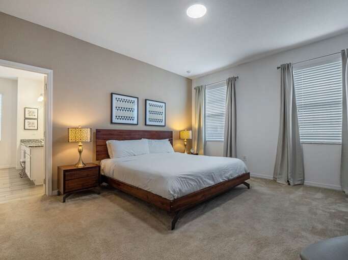 Bedroom with King bed