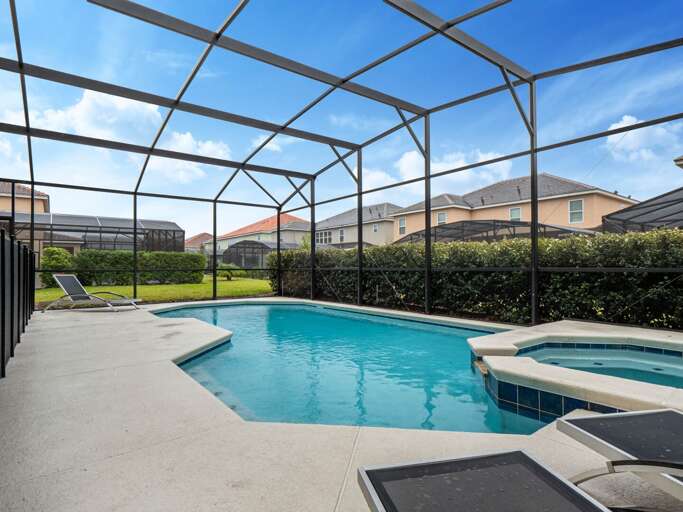 Private pool and spa