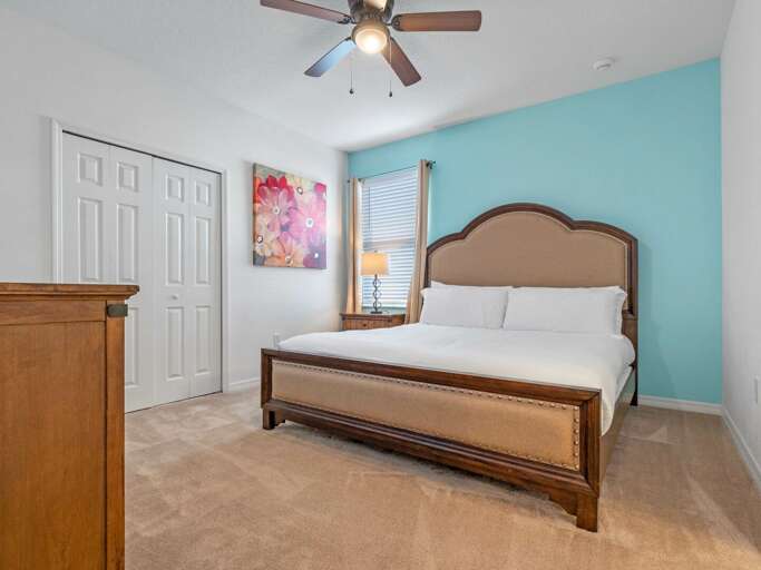 Bedroom with King bed