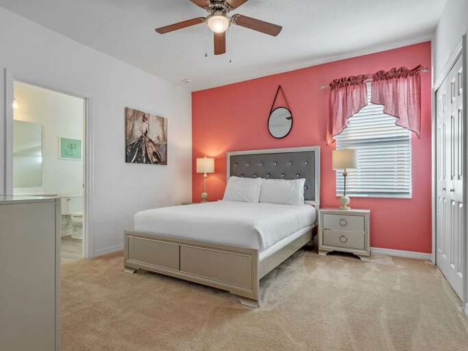 Bedroom with King bed