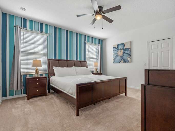 Bedroom with King bed