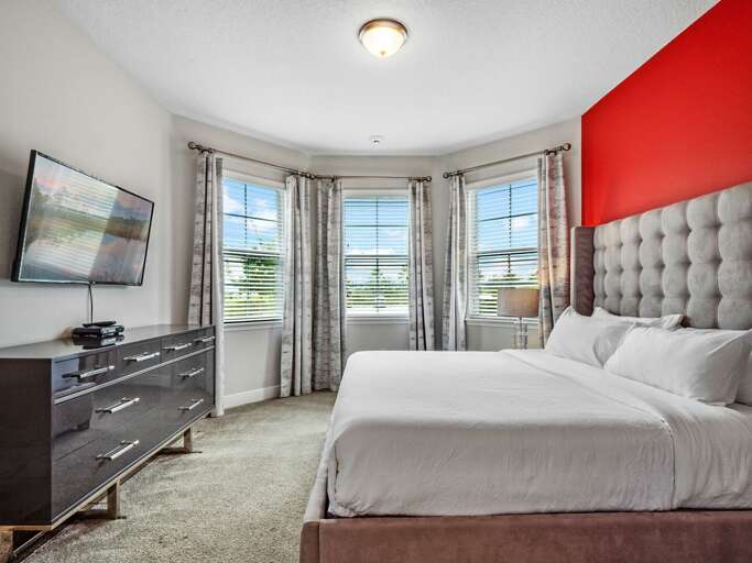 Bedroom with King bed