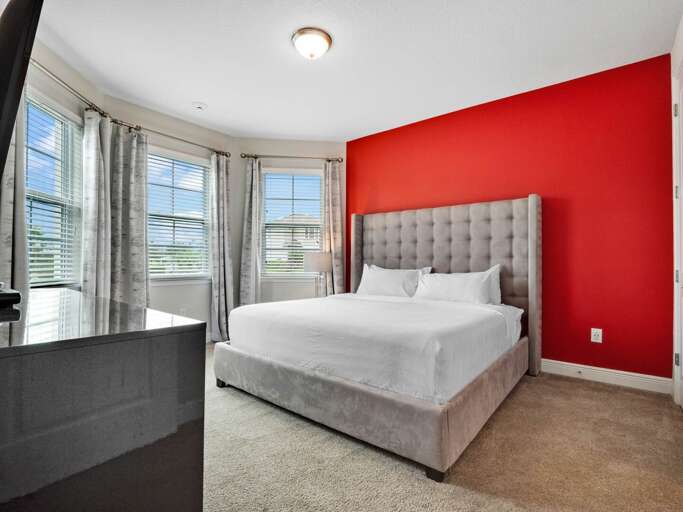 Bedroom with King bed Bedroom with King bed