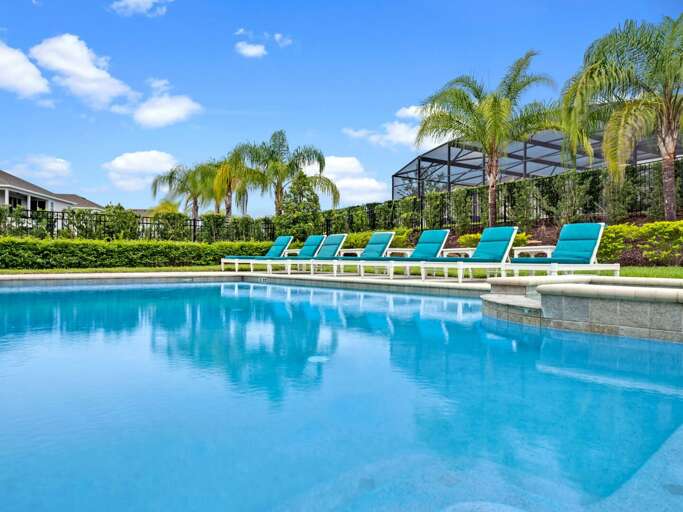 Private pool and spa