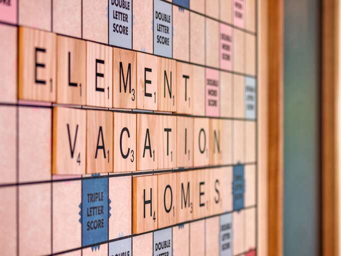 Scrabble wall Scrabble wall