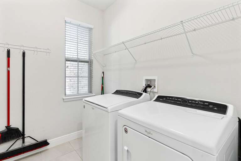 Laundry area