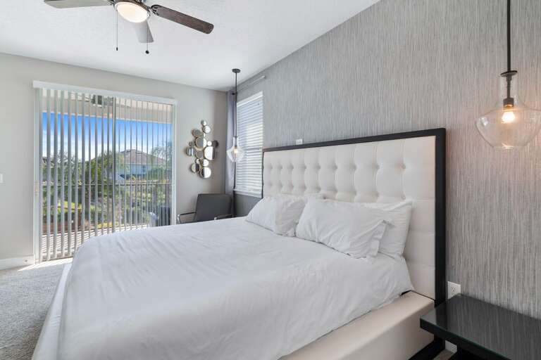 Bedroom with King bed Bedroom with King bed