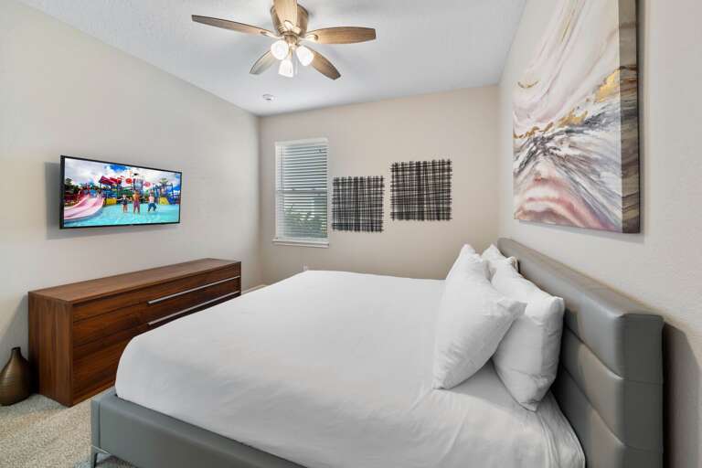 Bedroom with King bed Bedroom with King bed