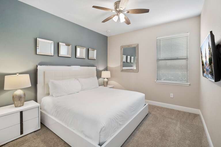 Bedroom with King bed