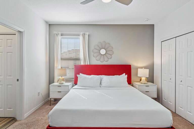 Bedroom with King bed