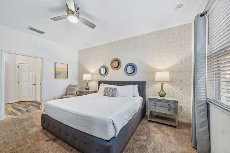 Bedroom with King bed