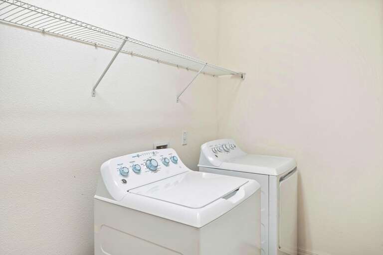 Upstairs laundry