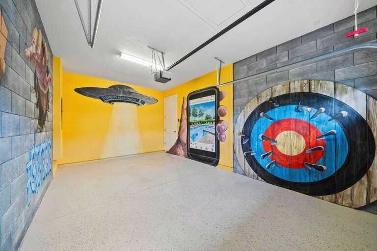 Bathroom with glass enclosed shower