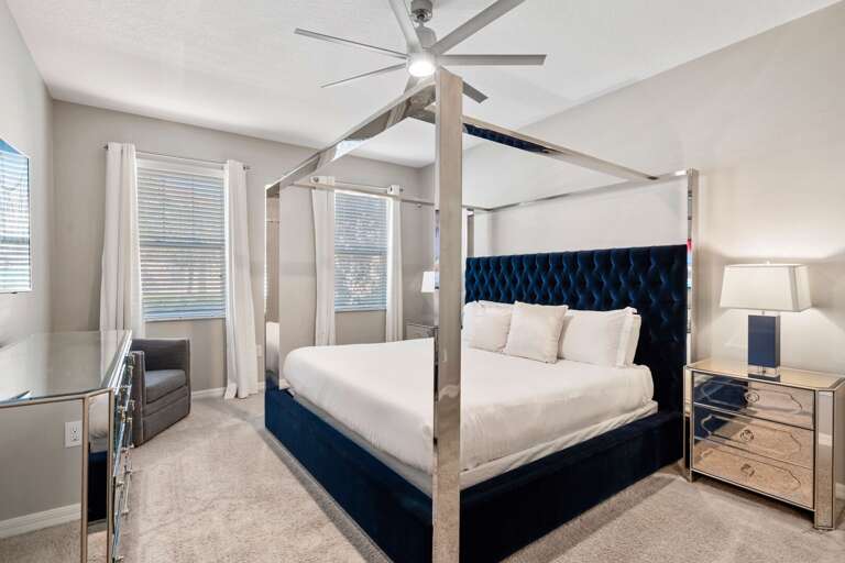 Bedroom with King bed