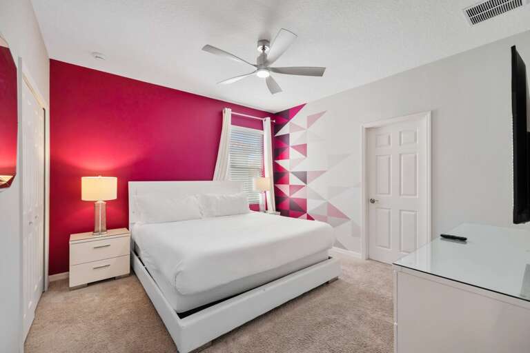 Bedroom with King bed