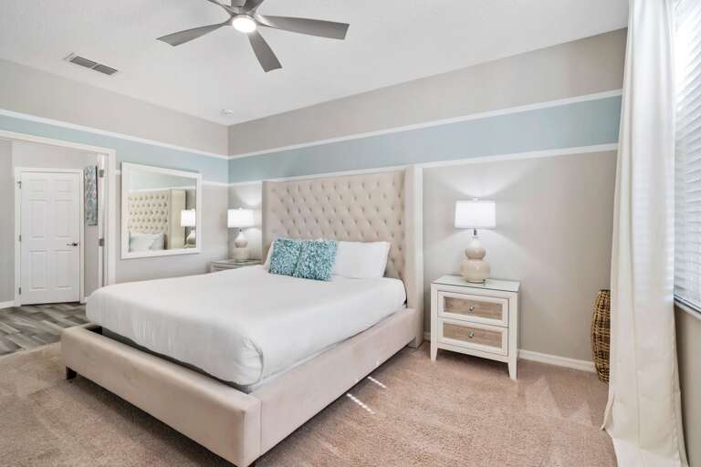 Bedroom with King bed