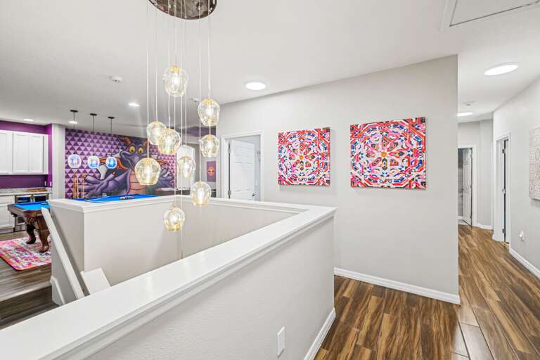 Random artworks throughout