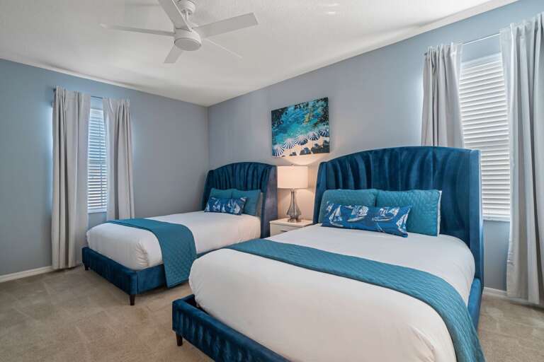 Bedroom w/ dual Queen beds Bedroom w/ dual Queen beds