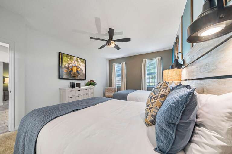 Bedroom w/ dual Queen beds Bedroom w/ dual Queen beds