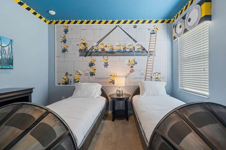 Bedroom w/ dual Twin beds Bedroom w/ dual Twin beds