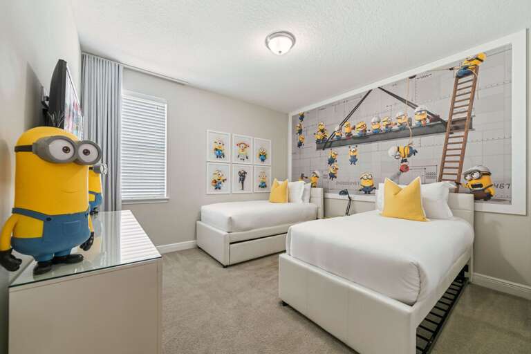 Dual twin bedroom Dual twin bedroom