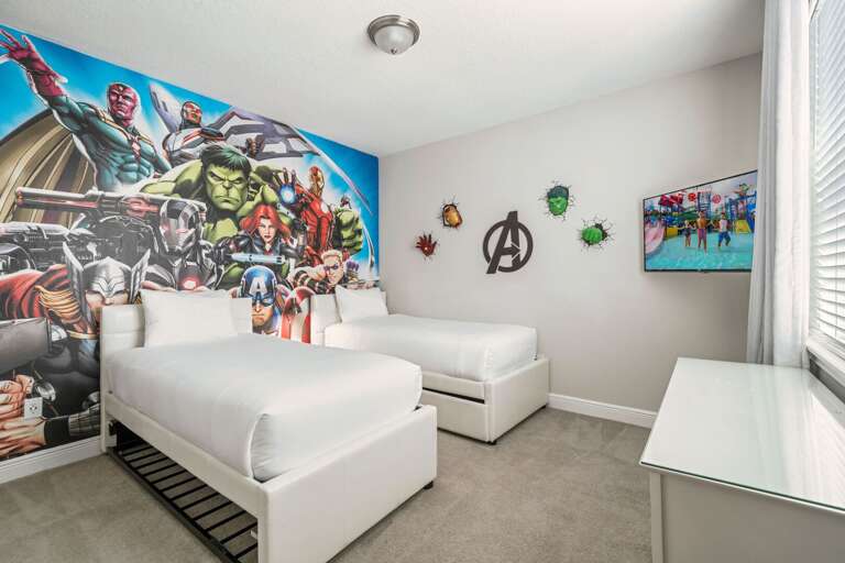 Dual twin bedroom Dual twin bedroom