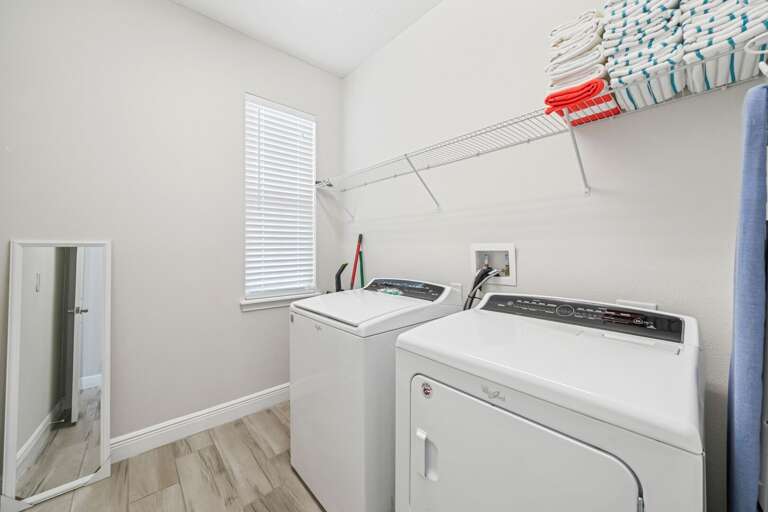 Laundry room with washer and dryer Laundry room with washer and dryer