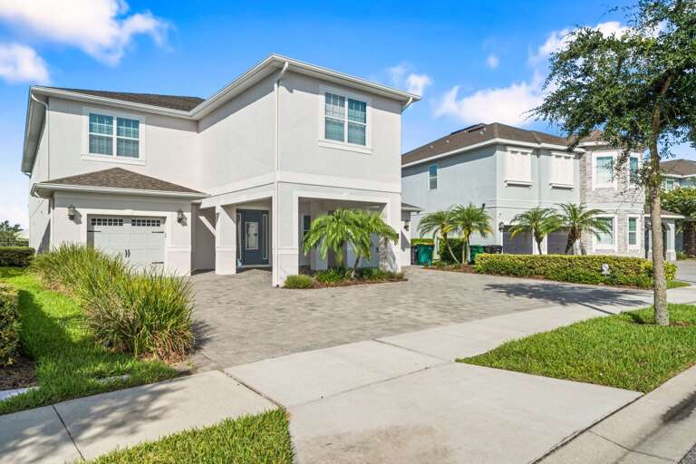 View of the property and the driveway View of the property and the driveway