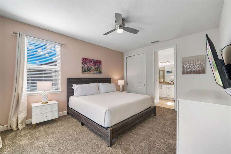 - Your personal oasis
- Wake up refreshed and ready to conquer the day in this serene and stylish bedroom
