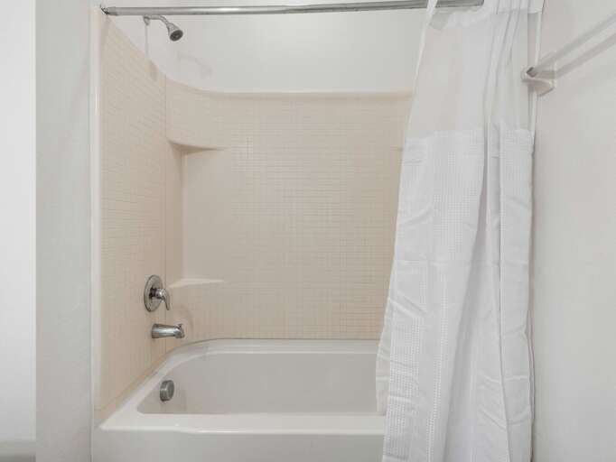 Bathroom with Shower and Tub combo