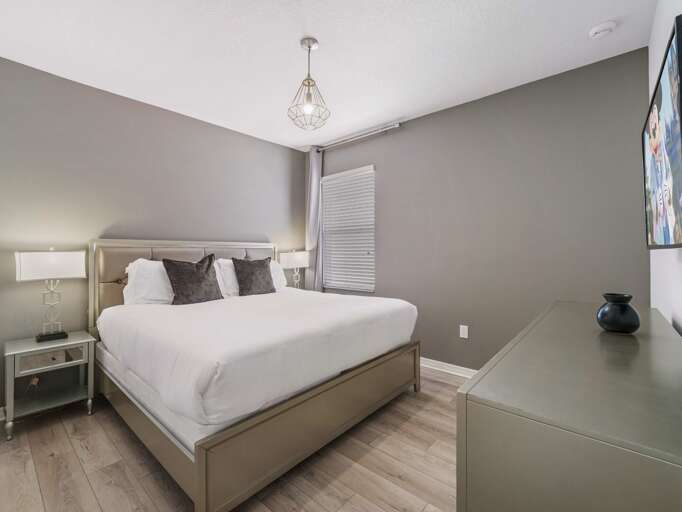 Bedroom with King bed