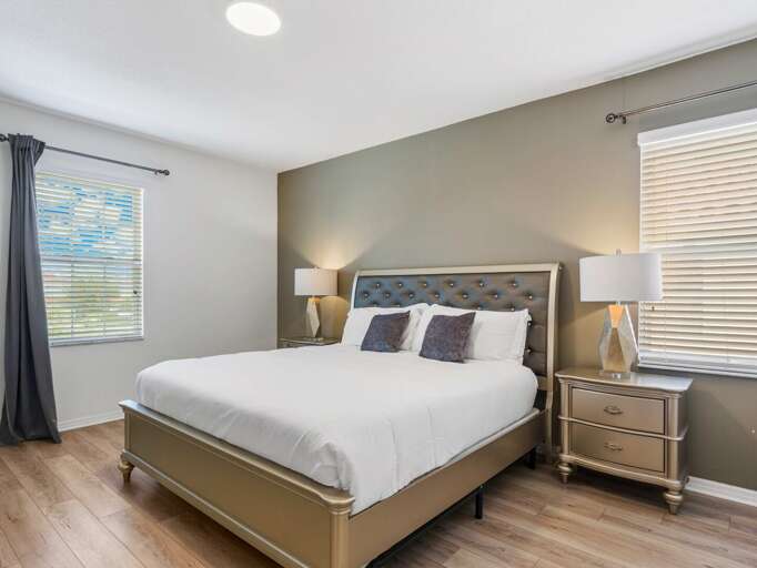 Bedroom with King bed