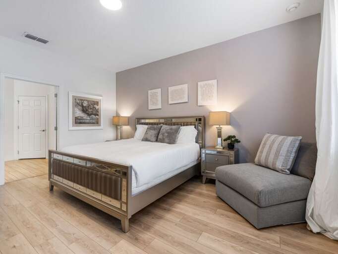 Bedroom with King bed