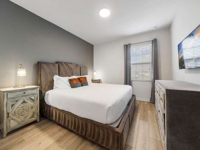 Bedroom with King bed