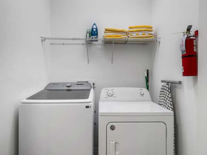 Laundry area